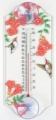 Hummingbird Window Thermometer