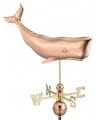 Whale Copper Weathervane