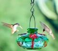 Parasol Bloom Calliope Hummingbird Feeder (20 oz) Green